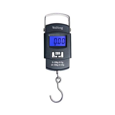 China Tare; Automatique- ; Hot Lock Guangzhou Weiheng Hook Travel Weight Digital Hanging Scale 50 Kg for sale