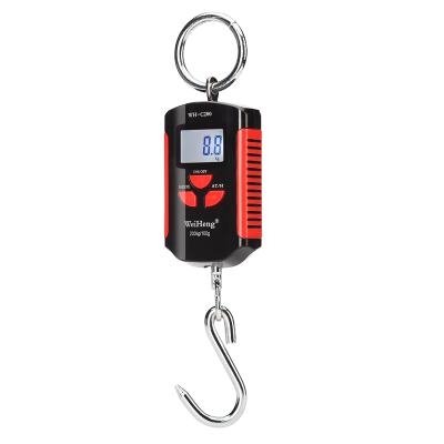 China ABS OEM Weiheng C200 Digital Crane Scale Portable Hanging Weight Scale 200kg for sale