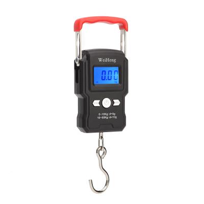 China Weiheng Popular Portable Luggage Scale 50kg Digital Luggage Scale Weighing for sale