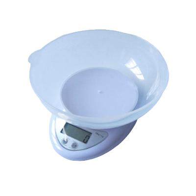 China Weight Measuring Bowl Weiheng B05 Included Scale Digital Food Kitchen Scale for sale