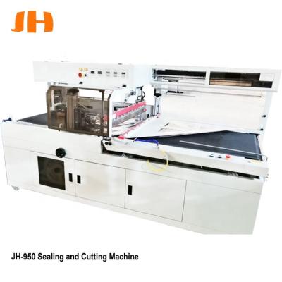 China Beverage Automatic L Shrink Sealer Wrapping Paper Tunnel Heat Shrink Packaging Machine for sale