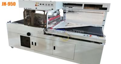 China BF850 Good Quality Automatic Food Film Shrink Wrapping Machine Heat Tunnel Tube Wrap Packaging Machine for sale