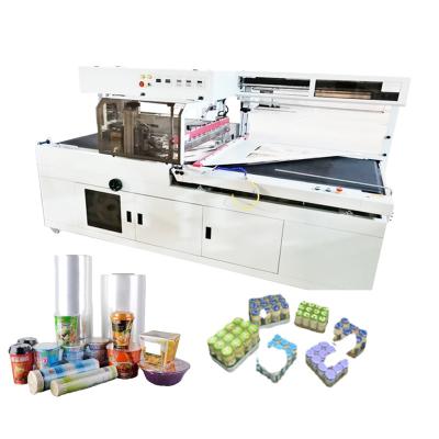 China Automatic Beverage Film Shrink Packing Machine Heat Shrink Wrapping Machine Tunnel for sale