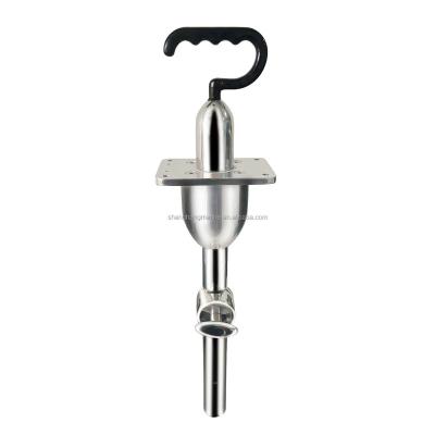 China Marine Boat Stainless steel fishing rod holder with adjusting knob can adjust the Angle for sale