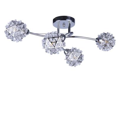 China Reliable and Good Surface Mounted LED Crystal Chandelier Ceiling Light Frame for sale