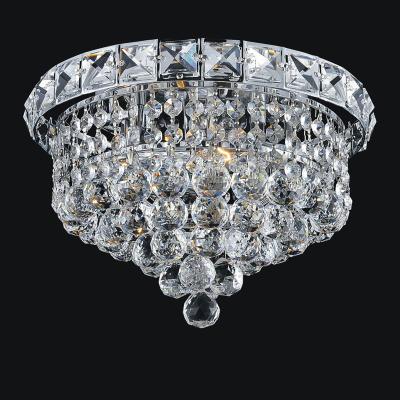 China Surface mounted modern luxcry crystal light for living room LED ceiling lights for sale