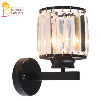 China Modern Indoor Unique Sconces Wall Lighting Crystal Wall Lamp for sale