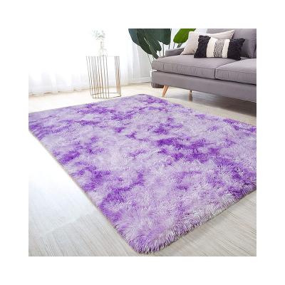 China Shaggy Carpet Hot Sale Shaggy Microfiber Rectangular Soft Non-Slip Rug And Blanket for sale