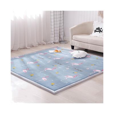 China Factory Wholesale Soft Customized Practical 100%Polyester Economy Tatami Mat For Household for sale