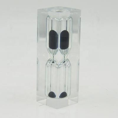 China 1 Minute Acrylic Agriculture Sand Timer Hourglass Promotion Business Gifts for sale