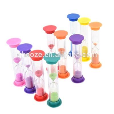 China Art Decor Small Plastic Hourglasses 45 Second Sand Timer for sale