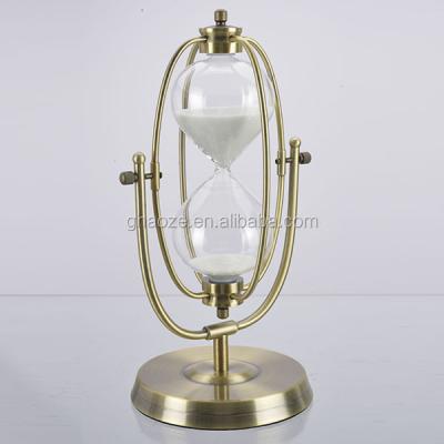 China Sand 30 Timer Clock Large Rotating Antique Decoration Hourglass Minute Home Factory 17*15*32cm for sale