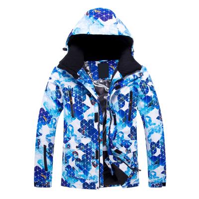 China Custom Waterproof Anti-UV Ski Snowboard Jacket Camouflage Ski Wear for sale