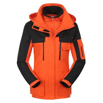 China High Quality Anti-UV Professional Winter Wear Women's Clothing Red Skiing Suits for sale