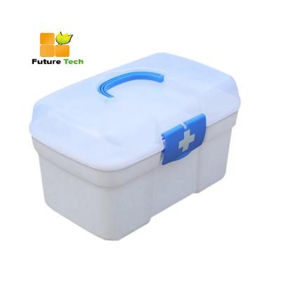 Cina Scatola multifunzionale domestica di Kit Double Layer First Aid del pronto soccorso di viaggio con medicina in vendita