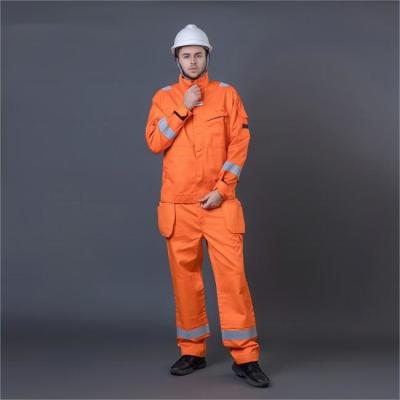 China Der 65% Baumwolle35% Leichtgewichtler-feuerverzögernder Overall Polyester-Sicherungsarbeiten-Uniform-NZS zu verkaufen