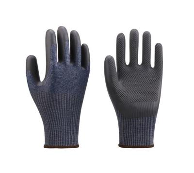 Chine La poignée résistante de gants de glissement de latex d'Eco a coupé la mesure résistante de la sécurité 13 des gants A3 de sécurité à vendre