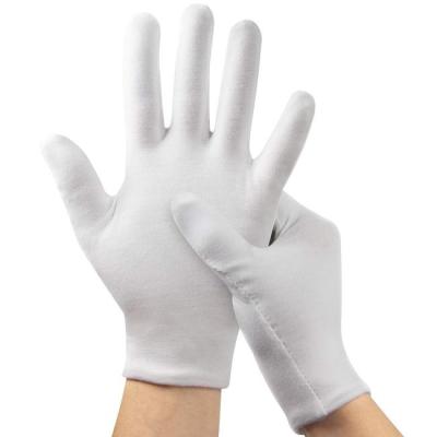 Chine M- Gants de coton de main de paysage de XXL lavables pour le blanc d'inspection de travail à vendre