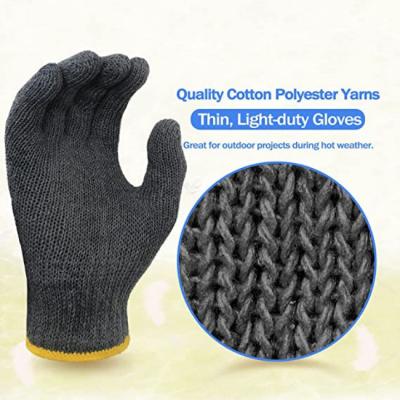 China Het lichtgewichthandkatoen Gloves Duurzame Wasbare Katoenen Volledige Handhandschoenen Te koop