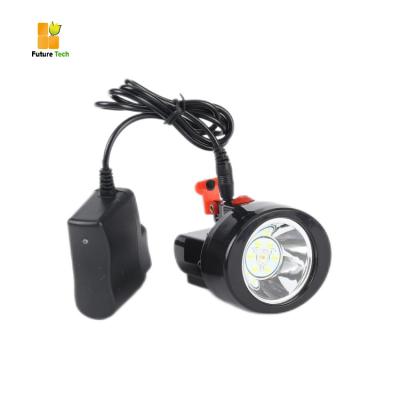 Chine 4500lux 600 fait un cycle le phare rechargeable de extraction de mineurs de lampe de casque antichoc à vendre