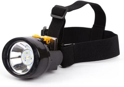 China Waterproof Explosion Proof Mining Light Rechargeable Underground Headlamp For Hard Hat for sale