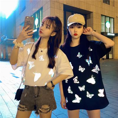 China Hot Selling Anti-wrinkle Fashion T-shirt Women Oversized T-shirts Thoughtful Girls' T-shirts for sale