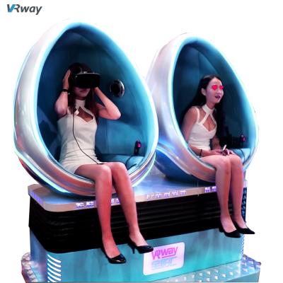 China Shopping Mall Earn Money VR Egg Capsule 9D Egg VR Cinema 360 Degree Egg Chair Virtual Reality VR Simulator With CE Rohs for sale