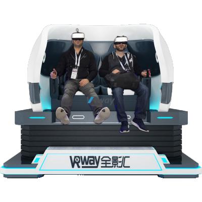 China Mall Factory VRway 2 Seats VR Chair Cinema 9D Egg Chair 9D Virtual Reality With VR Glasses for sale