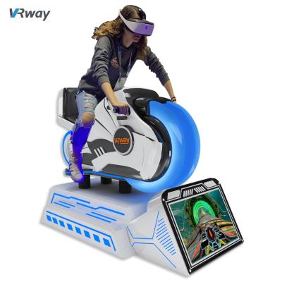 China Shopping Mall Cinema VR 9D Virtual Reality Simulator Racing Equipment 9D VR Driving Simulator for sale