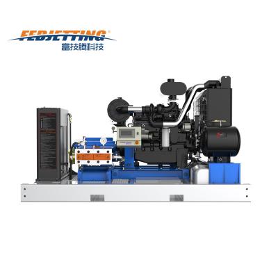 China Wasteblaster 1400kg (20000psi) diesel engine driven high pressure critical/water cleaner machine without residue for chemical industry for sale