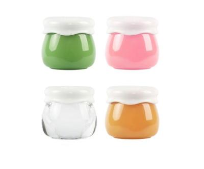 China Travel Face Cream Jar Travel Face Cream/Lotion Makeup Jar/Cosmetic Refillable Container Bottles/Plastic Empty Lotion/Cosmetic Container HB66102 for sale