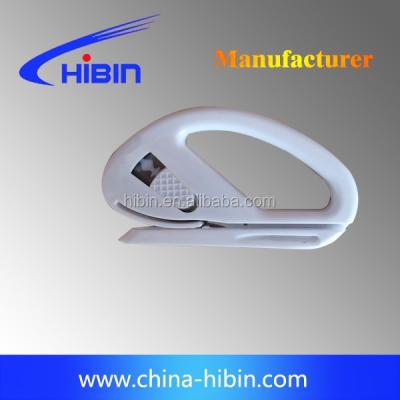 China Security Box Opener Film Slitter Security Knife Tape Cutter Package Opener HB8136 for sale