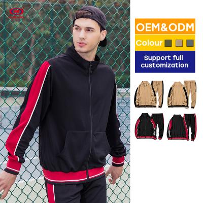 China Hot Selling Breathable Customized Custom Mens Tracksuit Mens Sweatsuit Men Jogging Suit for sale