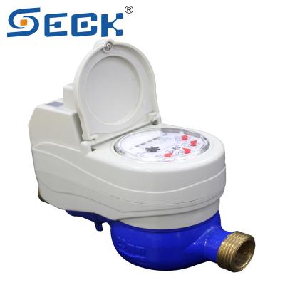 China LoRaWAN Valve Brass Wireless Water Meter for sale