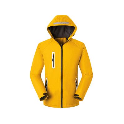 China 100% RTS taslon polyester hooded zipper mountaineering clothes anorak fleece jacket outdoor men's breathable mountaineering parkas Pizex for sale