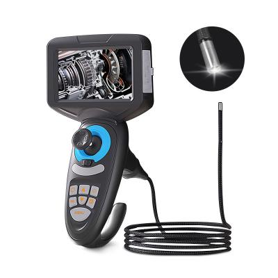 China New Model TD28 Waterproof Endoscope 5inch Hd Dual Lens Pipe Handheld Visual LCD Inspection Borescope Industrial Camera for sale