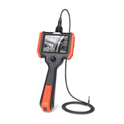 China TK12 Digital Waterproof Handheld Borescope Articulating HD 1080P Industrial Borescope 5 Inch LCD Vehicle Video Inspection Camera for sale