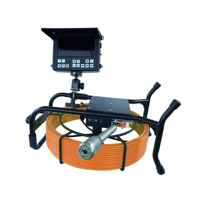 China Anxunxin NIGHT VISION Push Rod 60m 8inch HD Monitor With Optional Industrial DVR 512HZ Probe Pipe Inspection Camera For Sale for sale