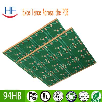 Cina FR4 Green Circuit Single-sided PCB Board Copper Clad Prototyping in vendita