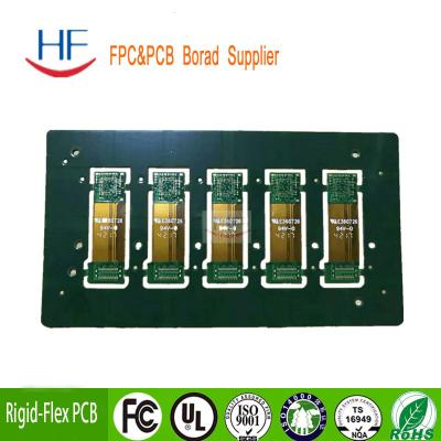 중국 사용자 정의 FPC 인쇄된 딱딱한 유연 PCB 회로 보드 블루 다층 판매용