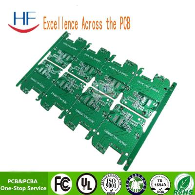 China Ronde 1 oz koper pcb board zwart groen olie boren printplaat Te koop