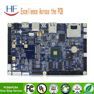 China HASL FR4 Prototype Quick Turn PCB Assemblage 3.2mm Moederbord Te koop