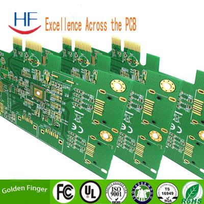 China Goldfinger 94vo Printed Circuit Board Vervaardiging 2 mil Te koop