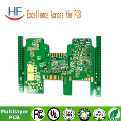 China Gold Impregnated Custom Pcb Boards Service 4oz HASL FR4 for sale