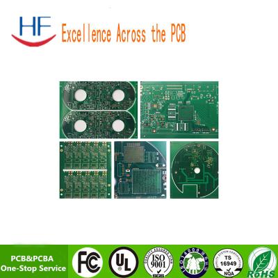 China Dauerhafte mehrschichtige PCB-Schaltplatte 6 Schicht Grün Fr4 1OZ Kupferdicke zu verkaufen