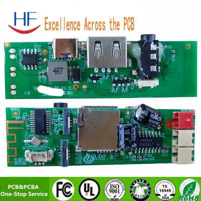 中国 OEM PCBA FR4 プリント回路板組立 SMT PCBレイアウト サービス ブルーツゥーススピーカーボード 販売のため