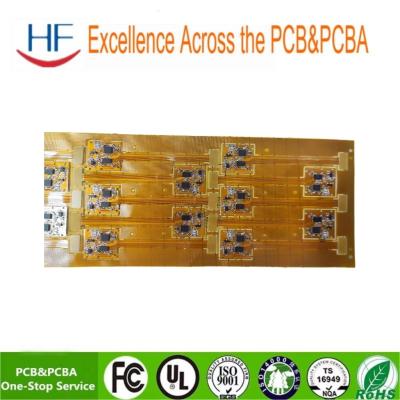 Chine Pcb flexible et rigide carte de circuit imprimé Pcba jaune noir double côté solde de connecteur à côté unique à vendre