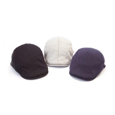 China Warm High Quality Male Cotton Outdoor Sports British Flat Vintage Ivy Cap for sale