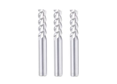 China Solid end mill HRC45 3 flutes for sale