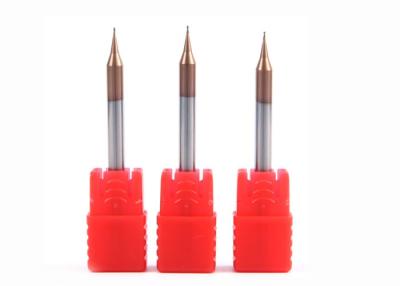 China High quality TiAN coating tungsten carbide HRC55 2f micro end mills for sale